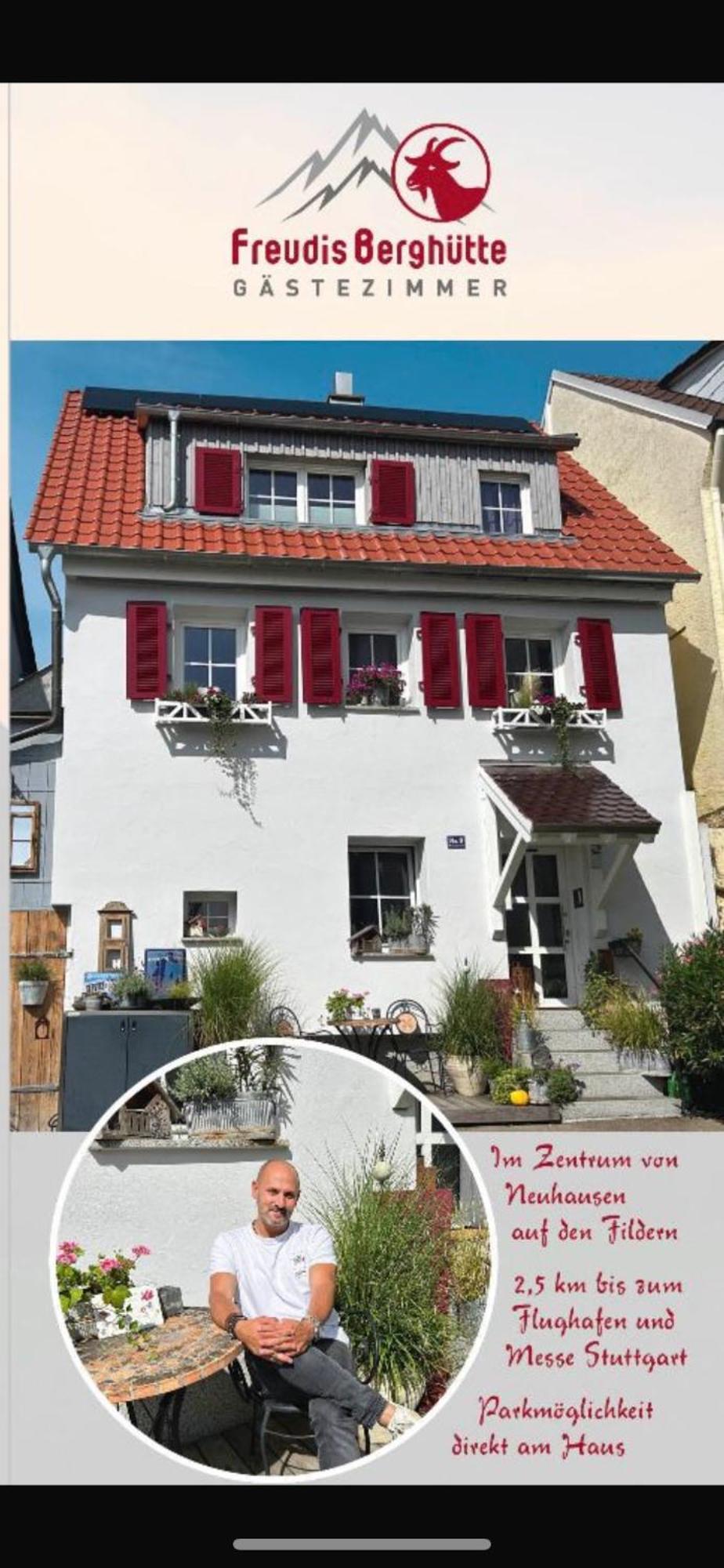 Freudi'S Berghuette Apartment Neuhausen auf den Fildern Екстериор снимка